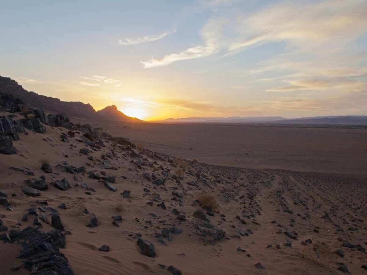 Sahara Sunset, Zagora, Morocco