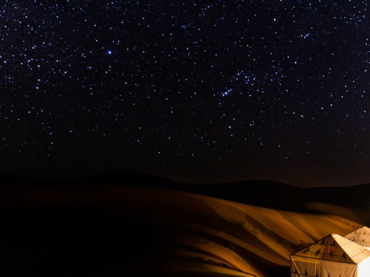 Zagora Sahara Desert Night
