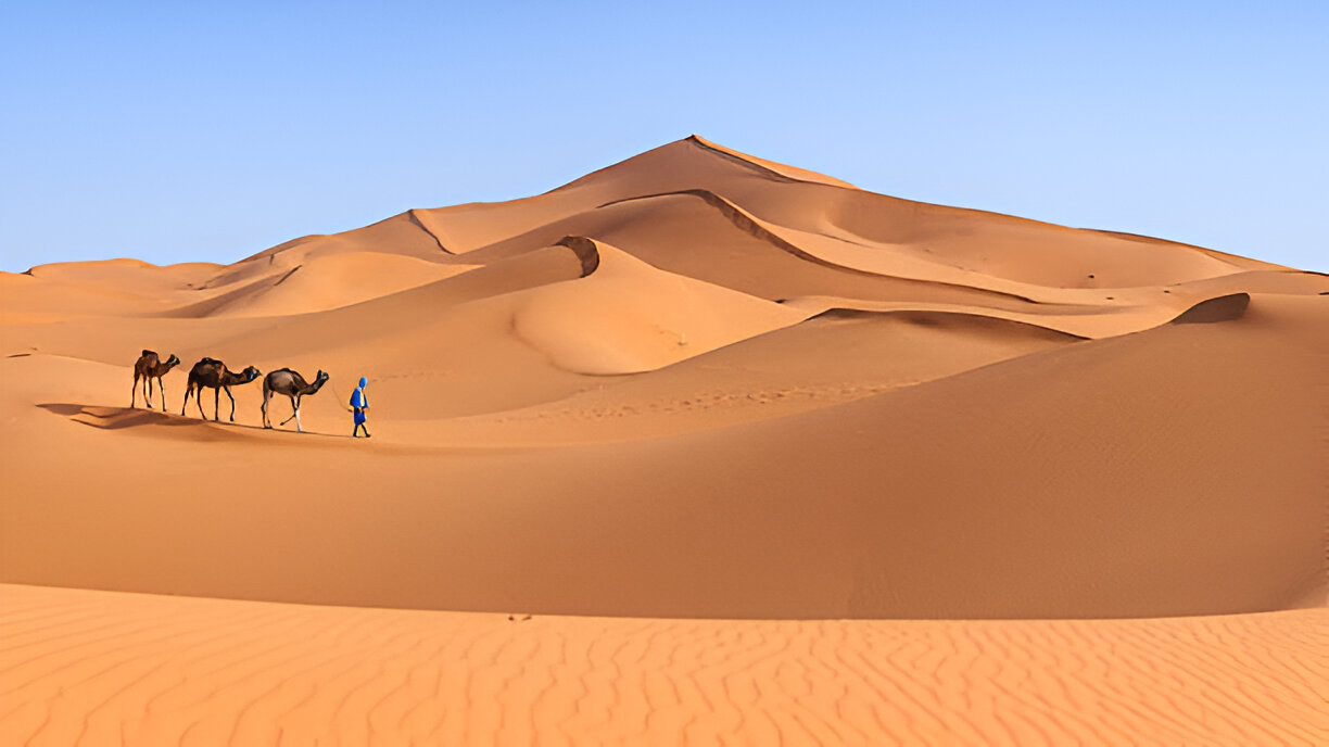 erg chebbi, Merzouga Desert Camp